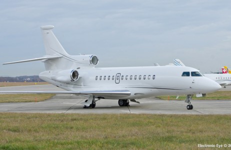 Falcon 7X #88 - Quartering Nose Zoom shot